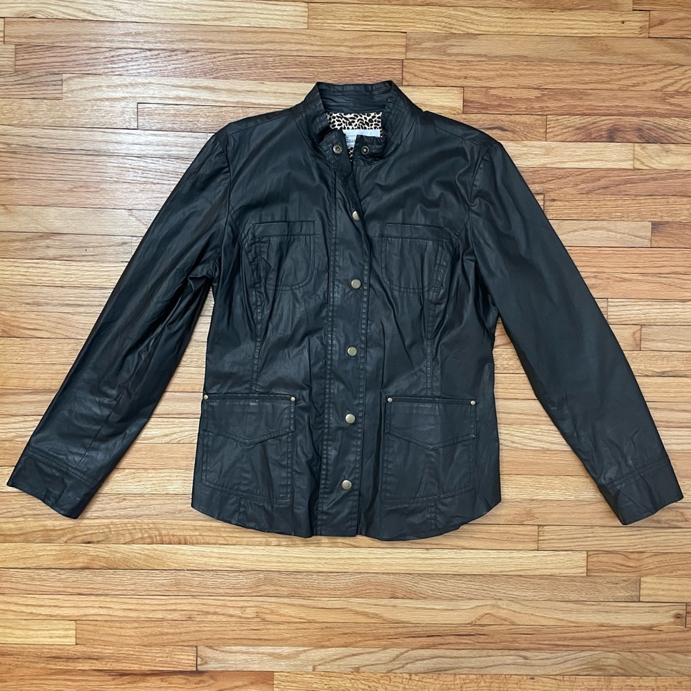 Vintage Faux Leather Kids Jacket